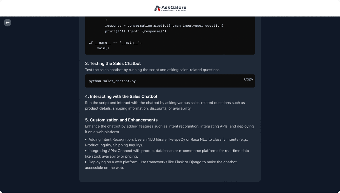 chatbot