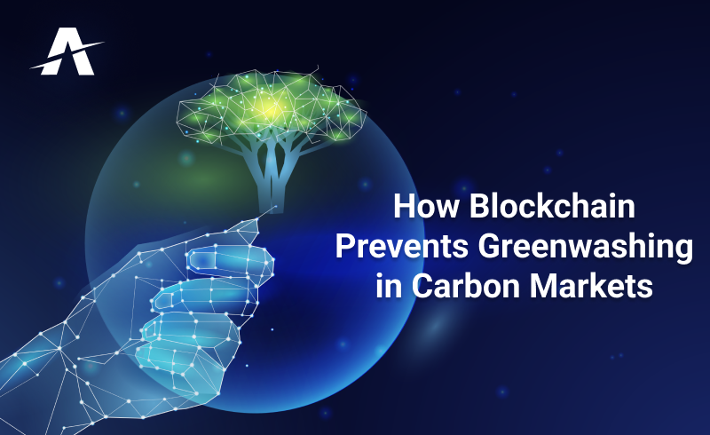 blockchain prevents greenwashing in carbon markets
