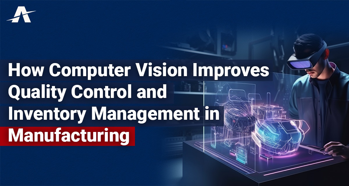 Computer vision technology improving quality control processes in inventory management.