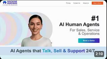 AI agents that talk, sell & support 24/7